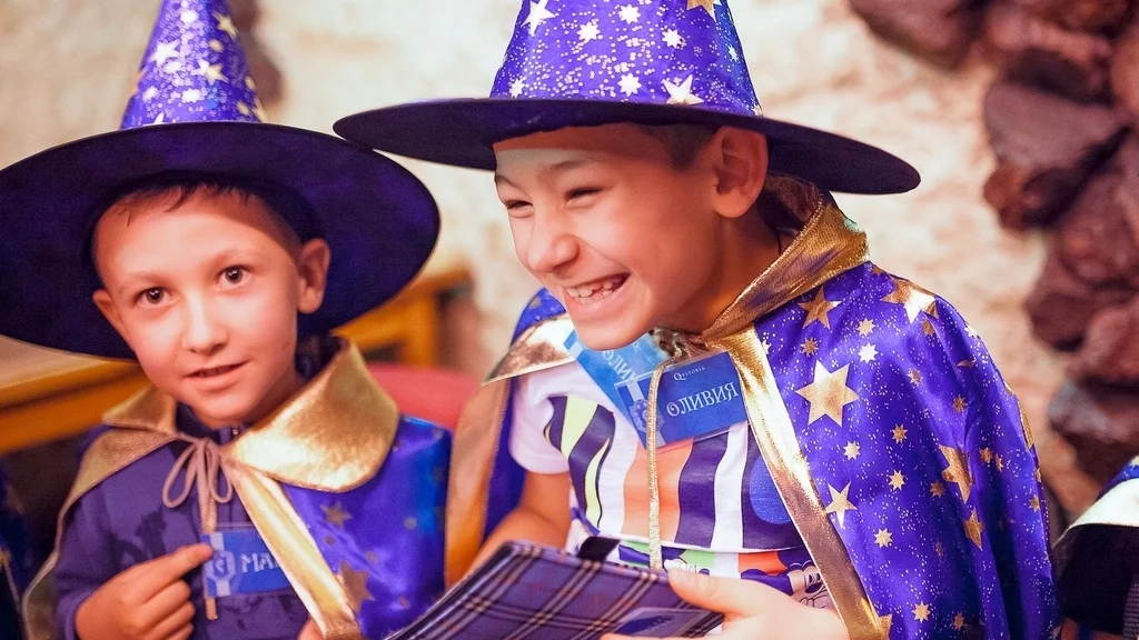 Квест на&nbsp;23&nbsp;февраля для детей &laquo;Школа магии&raquo;: юный волшебник очистил карту подземелья. 